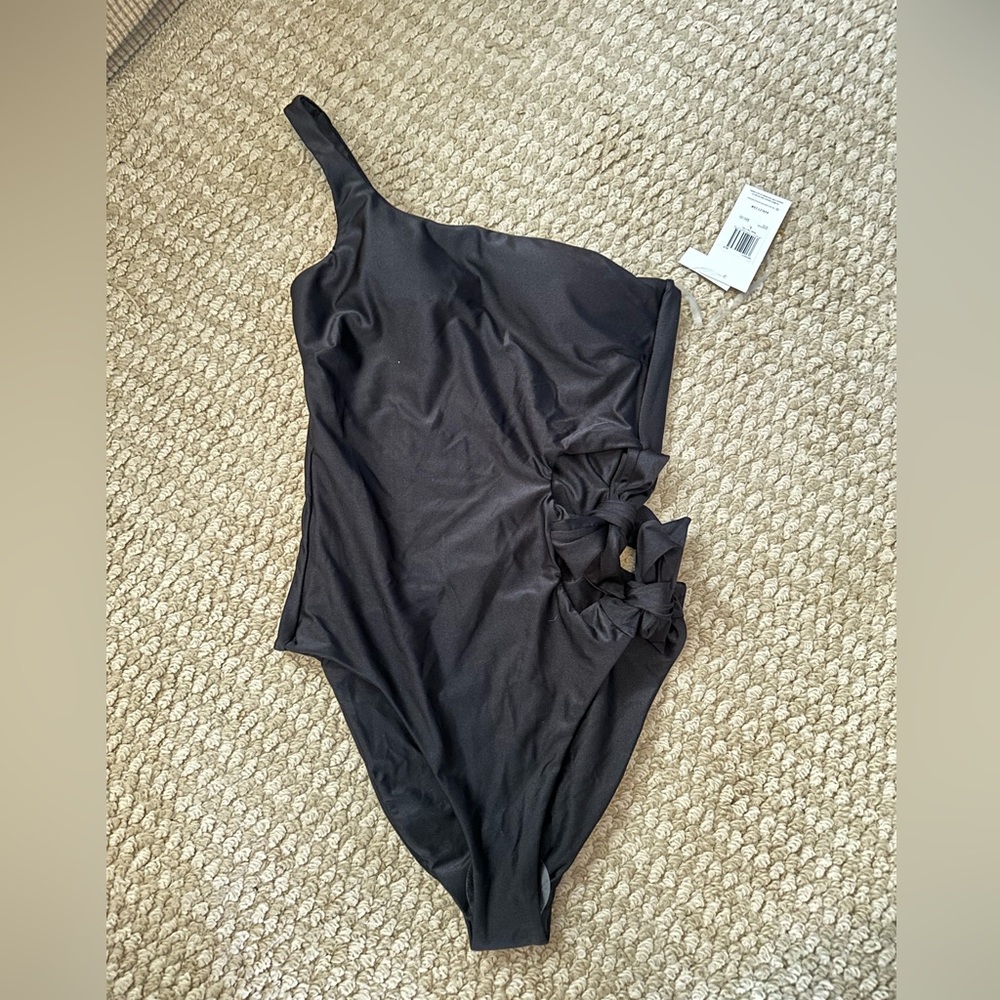 Hurley one piece swimsuit black